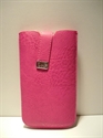 Picture of Pink Leather Thin Strap Pouch XXL