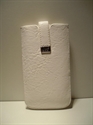 Picture of White Leather Thin Strap Pouch XXL