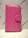 Picture of Samsung Galaxy S3 Mini Pink Diamond Leather Wallet
