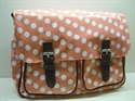 Picture of Polka dot Shoulder Bag-Pink & White