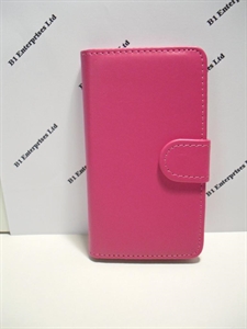 Picture of Nokia 630 Pink Leather Wallet Case