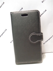 Picture of Samsung Galaxy S2, i9100 Black Leather Wallet Case