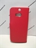 Picture of HTC M8 Red Leather Wallet Case