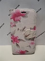 Picture of Samsung Galaxy S4 Mini White Floral Leather Wallet