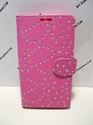 Picture of Samsung Galaxy S5 Mini Pink Diamond Leather Case