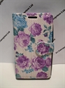 Picture of Nokia 532 Purple Floral Wallet Case