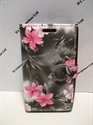 Picture of Nokia Lumia 532 Grey Floral Wallet Case