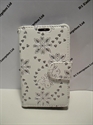 Picture of Nokia Lumia 532 White Leather Diamond Wallet