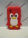 Picture of Samsung Galaxy Ace Red Penguin Silicone Cover