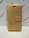 Picture of Nokia Lumia 635 Gold Diamond Floral Wallet