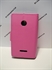 Picture of Nokia Lumia 532 Pink Leather Wallet Case