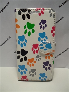 Picture of Samsung Galaxy Grand Neo Duos Paw Print Wallet Case