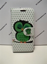 Picture of LG Spirit Green Owl Leather Wallet Case