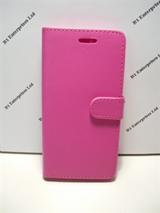 Picture of Huawei P8 Lite Pink Leather Wallet Case