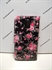 Picture of Samsung Galaxy S5 Black & Pink Floral Leather Wallet Case