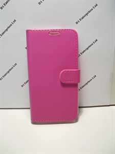 Picture of Huawei Mate 8 Pink Leather Wallet Case