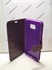 Picture of Galaxy S6 Edge Plus Violet Leather Wallet Case