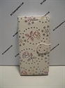 Picture of Honor 7 White Floral Diamond Leather Wallet Case
