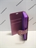 Picture of LG Joy Lavender Floral Diamond Wallet Case.
