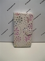 Picture of Huawei Y6 White Floral Diamond Leather Wallet Case