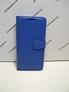 Picture of Samsung Galaxy S7 Blue Leather Wallet Case