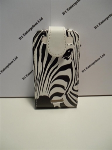 Picture of Blackberry Curve 9360 Zebra Face Leather Flip Case