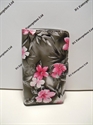 Picture of LG K4 Grey Floral Leather Wallet Case