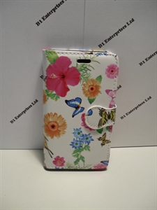 Picture of Smart First 6 Colour Butterfly Floral Leather Wallet Case