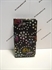 Picture of Smart First 6 Black Floral Diamond Leather Wallet Case