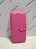 Picture of HTC M9 Pink Leather Wallet Case