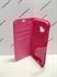 Picture of HTC M9 Pink Leather Wallet Case