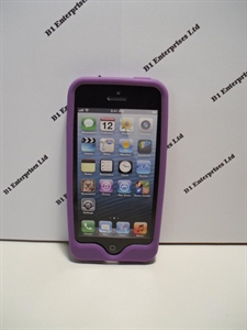 Picture of iPhone 5C/S Purple Silicone Case