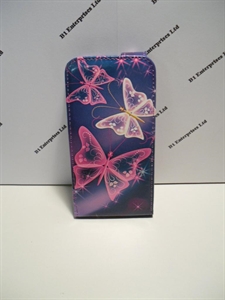 Picture of Samsung Galaxy S4 Butterfly Leather Flip