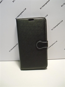 Picture of Samsung Galaxy J7 Black Leather Wallet Case