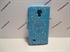 Picture of Galaxy S4 Mini Aqua Floral Leather Diamond Wallet
