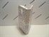 Picture of Galaxy S4 Mini White Floral Leather Diamond Wallet