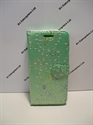 Picture of iPhone 5 Emerald Floral Diamond Wallet Book Case