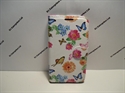 Picture of Galaxy S5 Colour Floral Butterfly Leather Wallet Case 