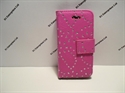 Picture of iPhone 5G Pink Diamond Wallet Book Case