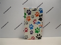 Picture of Sony Xperia XA Paw Print Leather Wallet Case.