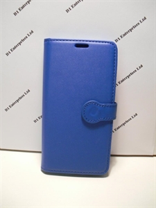 Picture of Microsoft Lumia 650 Blue Leather Wallet Case