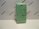 Picture of Microsoft Lumia 650 Emerald Floral Diamond Leather Wallet Case