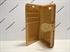 Picture of Xperia X Mini Gold Floral Diamond Leather Wallet Case.