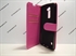 Picture of LG K10 Pink Leather Wallet Case