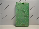 Picture of Smart Ultra 6 Emerald Floral Diamond Leather Wallet Case