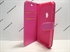 Picture of Alcatel Shine Lite Pink Leather Wallet Book Case