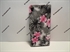 Picture of Sony Xperia XA Grey Floral Leather Wallet Case.