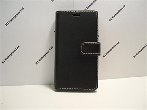 Picture of ZTE Blade A110 Black Leather Wallet Case