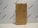 Picture of Huawei P8 Lite 2017 Gold Floral Glitter Wallet Case