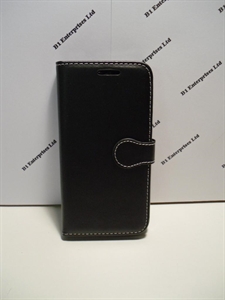 Picture of Huawei Y6 2017 Black Leather Wallet Book Case